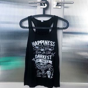 Harry Potter flowy racerback tank top